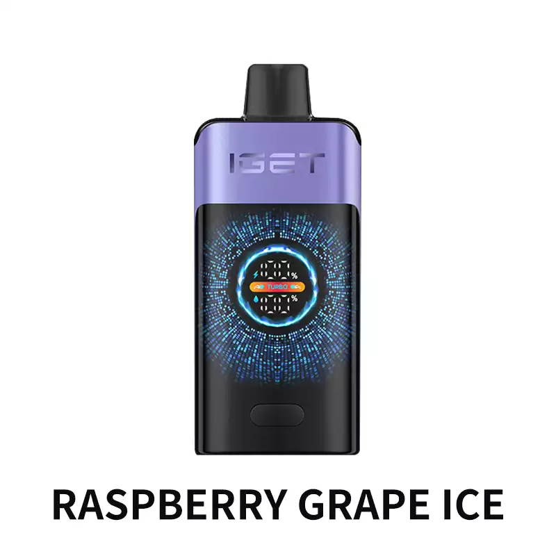 IGET One 12000 Raspberry grape ice